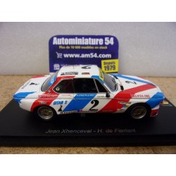 1975 BMW 3.0 CSi n°2 Xhenceval - de fierlant 1st Winner 24h SPA 43SPA1975 Spark Model