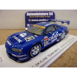 1999 Nissan Calsonic Skyline R34 n°12 Hoshino - Kageyama Rd2 Fuji JGTC SJ165 Spark Model