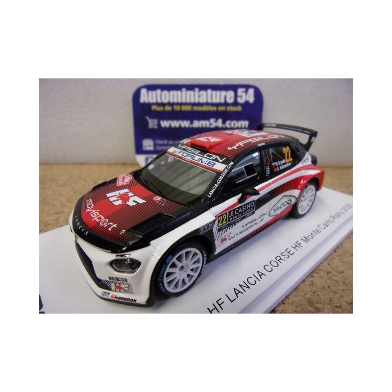 2026 Lancia Ypsilon HF n°22 Gryazin - Aleksandrov Monte Carlo S6924 Spark Model