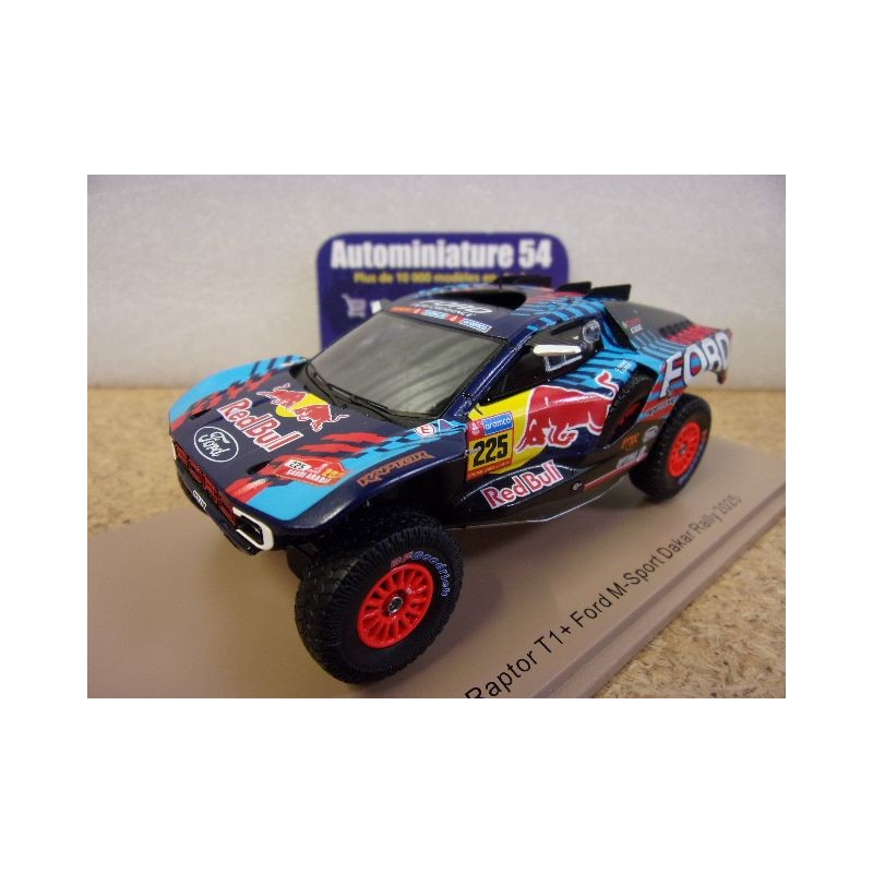 2025 Ford Raptor T1+ M Sport n°225 Sainz - Cruz Dakar Rally S6009 Spark Model