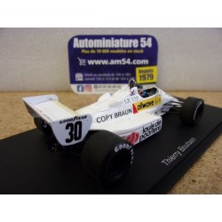 1983 Arrows A6 n°30 Thierry Boutsen Dutch GP S5795 Spark Model