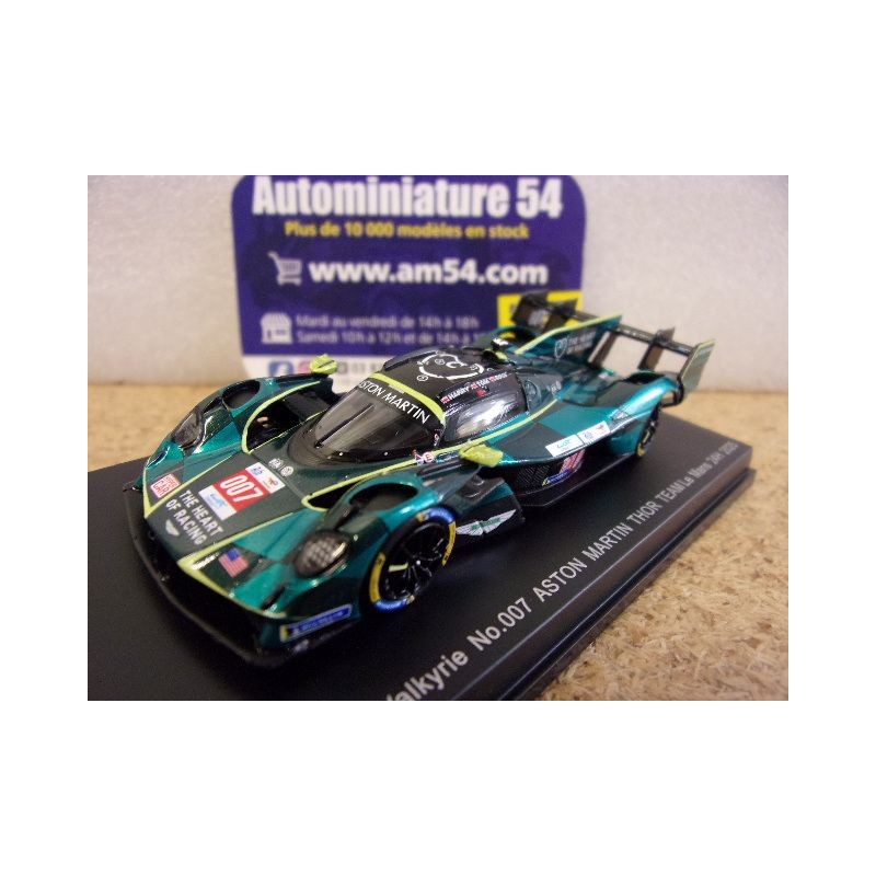 2025 Aston Martin Valkyrie n°007 24h Le Mans 64S060 Spark Model Sparky 1.64