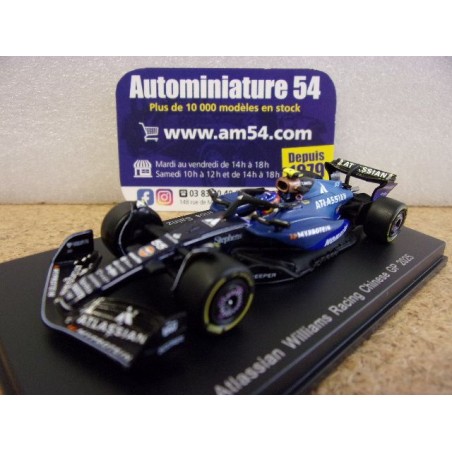 2025 Williams F1 FW47 n°55 Carlos Sainz Chinese GP Y431 Spark Model Sparky 1.64