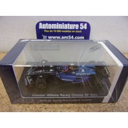 2025 Williams F1 FW47 n°55 Carlos Sainz Chinese GP Y431 Spark Model Sparky 1.64