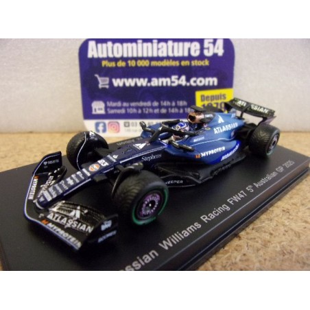 2025 Williams F1 FW47 n°23 Albon 5th Australian GP Y430 Spark Model Sparky 1.64