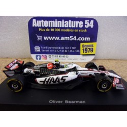 2025 Haas F1 Team VF25 n°87 Olie Bearman 8th Chinese GP Y435 Spark Model Sparky 1.64