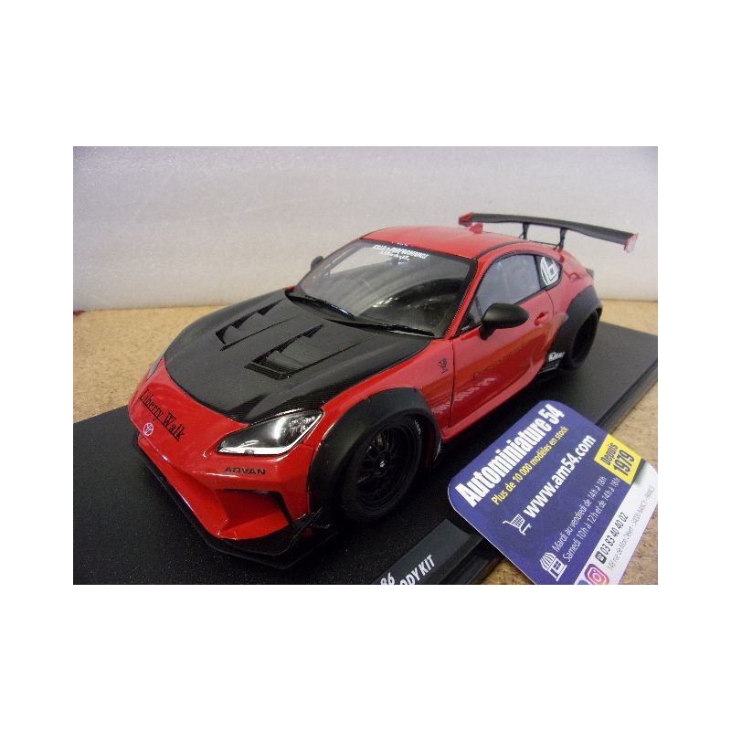 Toyota GR86 Liberty Walk Body LBWK Red 2024 S1813605 Solido