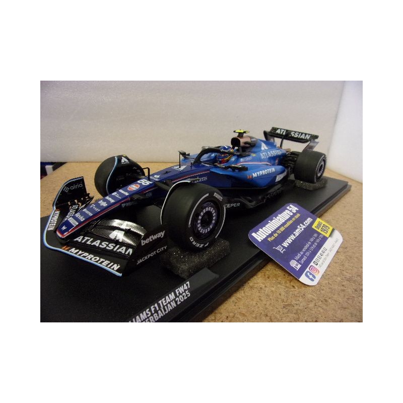 2025 Williams FW47 n°55 Carlos Sainz Azerbaijan GP S1818803 Solido