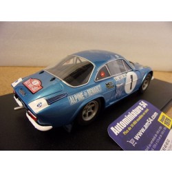 1972 Alpine A110 1600S n°1 Therier - Roure Monte Carlo S1804210 Solido