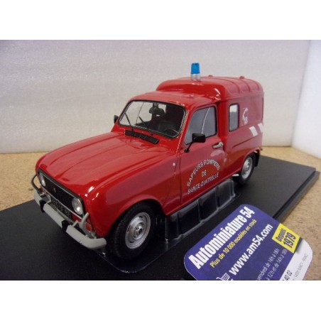 Renault 4 F4 Pompiers de "Sainte Quatrelle" 1976 S1802210 Solido
