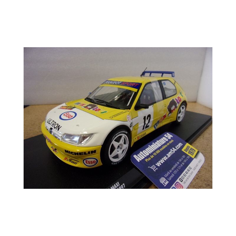 1997 Peugeot 306 Maxi n°12 Vandewauver - Vanderschuren Condroz Rally S1808311 Solido