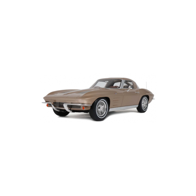 Chevrolet Corvette C2 Saddle Tan 1963 1/12 GT1004 GT Spirit