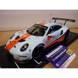 2018 Porsche 911 - 991 RSR Gulf n°86 Wainwright - Barker - Davison Le Mans LEGT18008 Ixo Models
