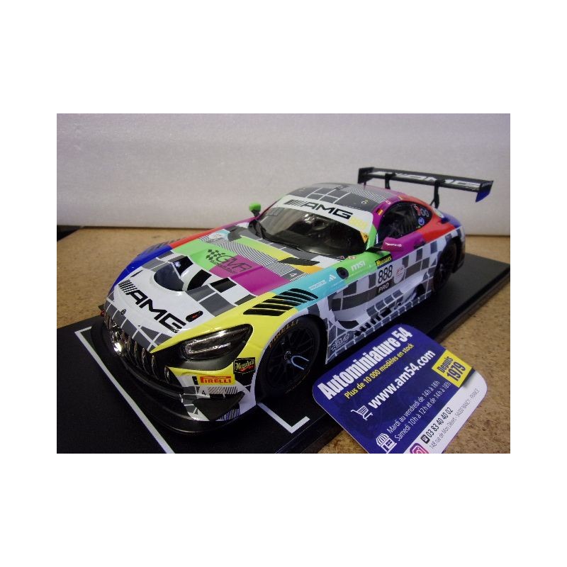 2025 Mercedez Benz AMG GT3 Evo n°888 Engel - Grenier - Martin 12h Bathurst LEGT18-25BAT888 Ixo Models