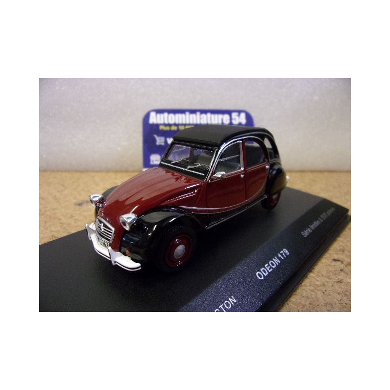 Citroen 2CV Charleston Bordeaux Noir 179 ODEON