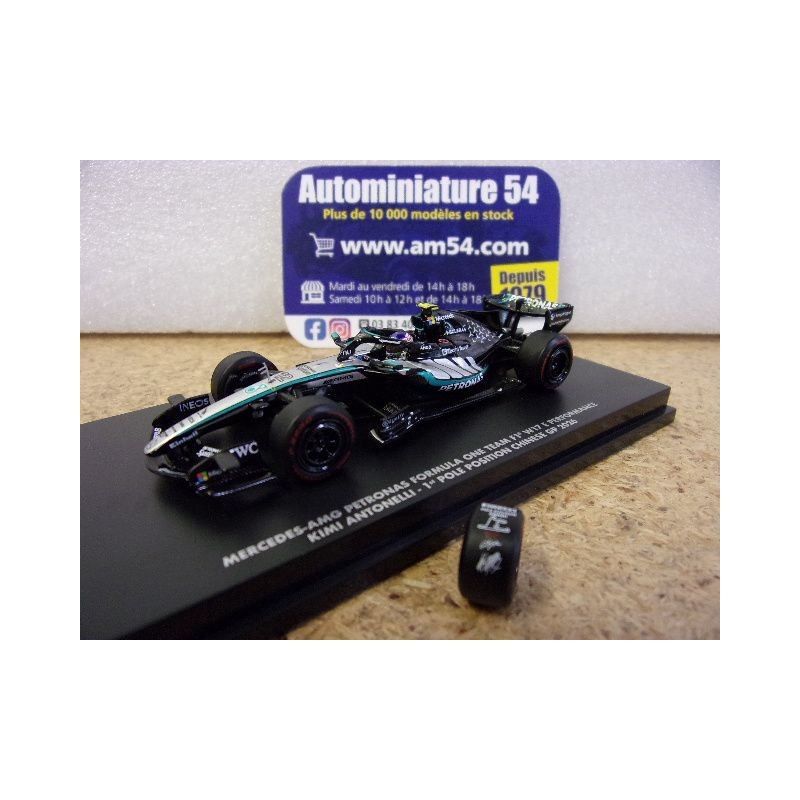 2026 Mercedes Benz AMG W17 n°12 Pole Position Chinese GP 640260222 Minichamps 1.64