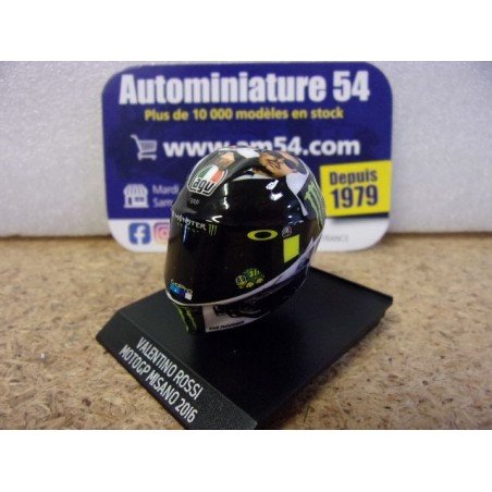 2016 Casque Moto GP AGV Valentino Rossi Misano 315160096 Minichamps