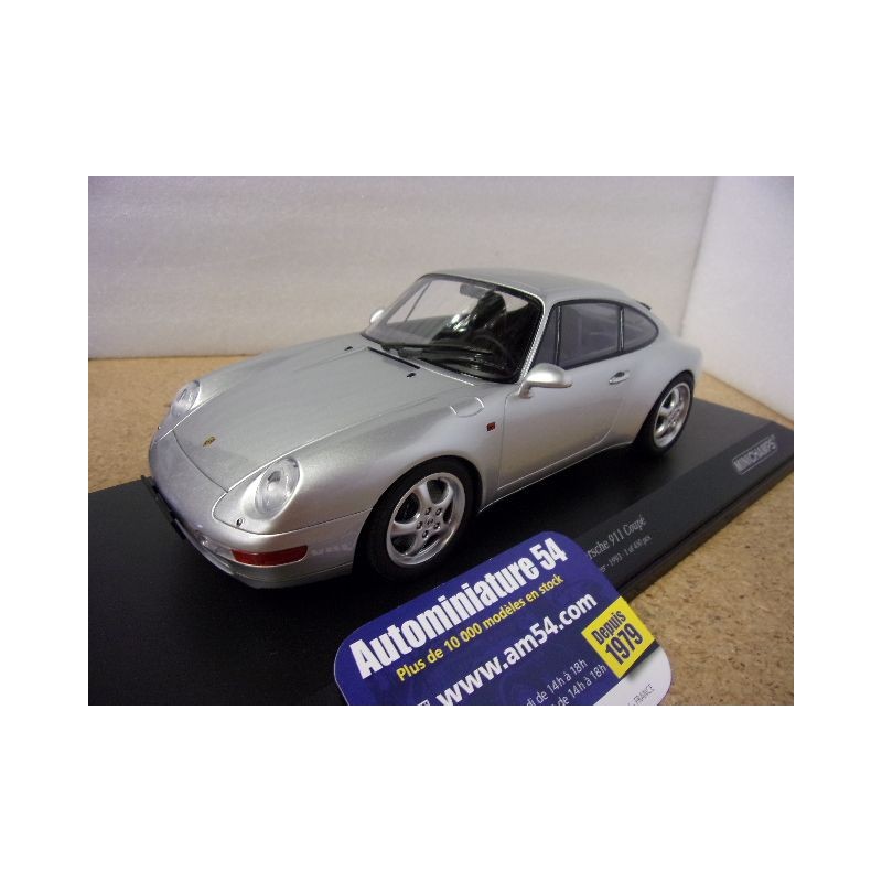 Porsche 911 - 993 Silver 1993 155061101 Minichamps
