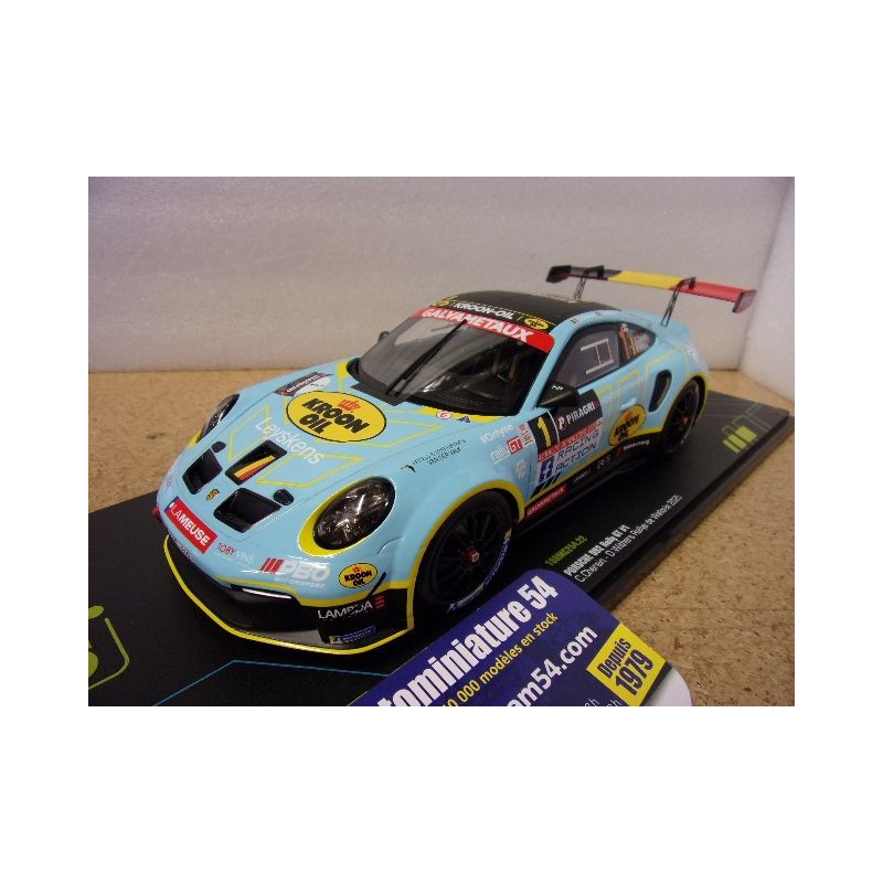 2025 Porsche 911 - 992 Rally GT n°1 Cherain - Withers Rallye Wallonie 18RMC254 Ixo Models