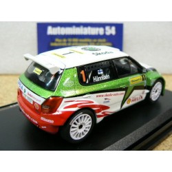 2009 Skoda Fabia S2000 N°1 Hanninen - Markkula  Barum RallyCitigo Deap Black 143AB020DA Abrex