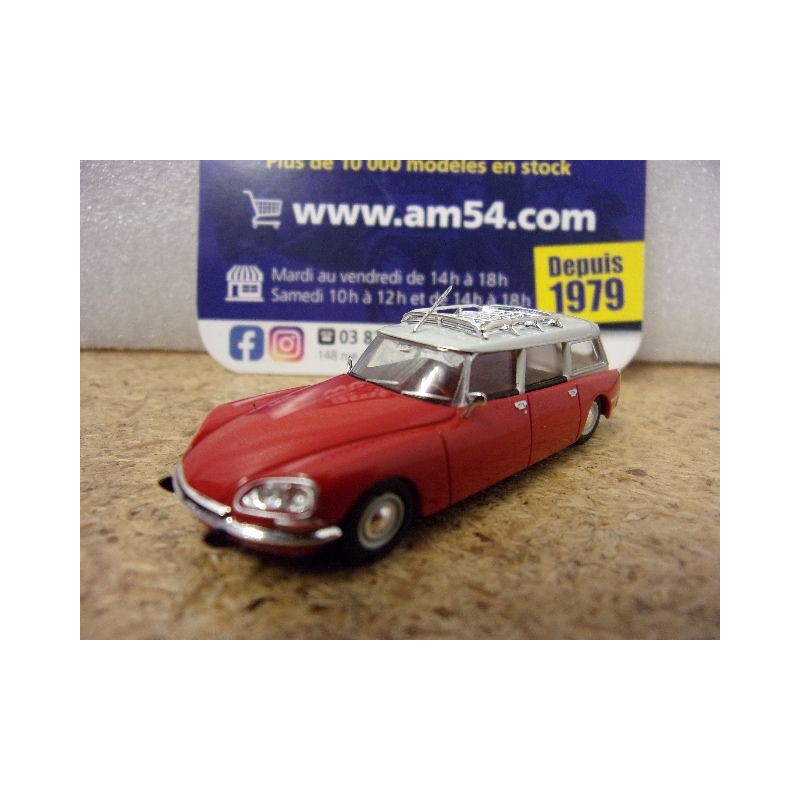 Citroen DS Break Red - Hell Grau 14219 Brekina 1/87