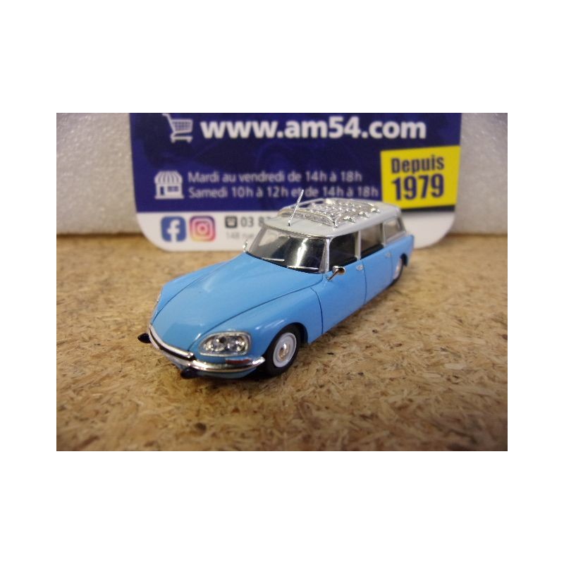 Citroen DS Break Hell Blau - Hell Grau 14203 Brekina 1/87