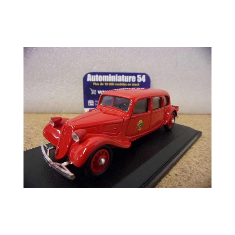 Citroen Traction 11cv Pompier de Paris 1939 TH004 TEK-HOBY