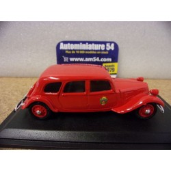 Citroen Traction 11cv Pompier de Paris 1939 TH004 TEK-HOBY