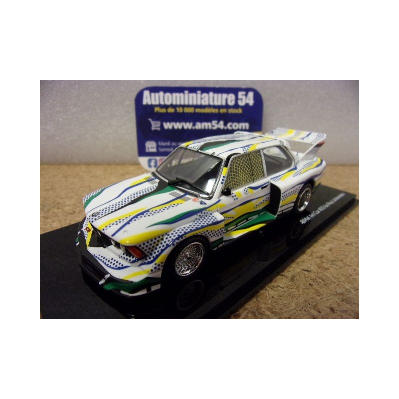 1977 BMW 320i Groupe 5 Art Car Roy Lichtenstein 80425B54CD2 Norev