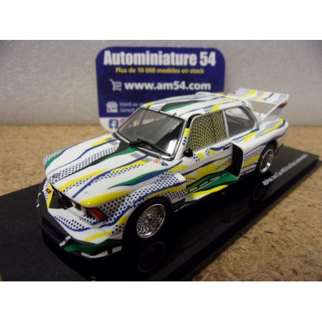 1977 BMW 320i Groupe 5 Art Car Roy Lichtenstein 80425B54CD2 Norev