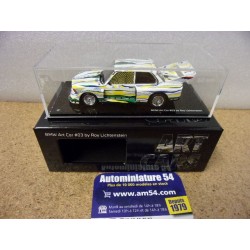 1977 BMW 320i Groupe 5 Art Car Roy Lichtenstein 80425B54CD2 Norev