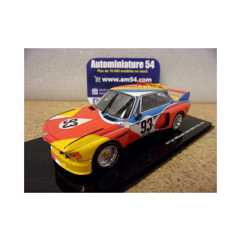 1975 BMW 3.0 CSL Art Car Alexander Calder 80425B54CD1 Norev