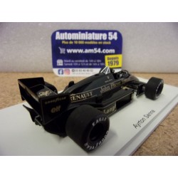 1986 Lotus Renault JPS 98T n°12 Ayrton Senna 1st Winner US GP S7155 Spark Model