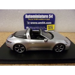 Porsche 911- 992 Targa 4S GT Silver S6128 Spark Model