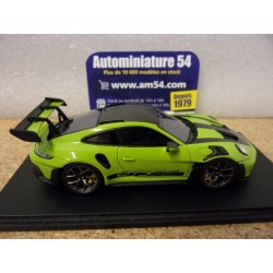 Porsche 911- 992 GT3 RS Lind Green Weissach Pkt S8780 Spark Model