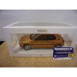 Peugeot 306 S16 ph2 Yellow 1997 184940 Norev
