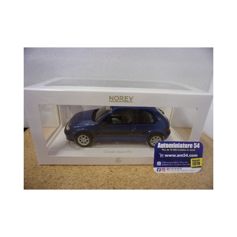 Citroen Saxo VTS bleu Poseidon 1996 181830 Norev