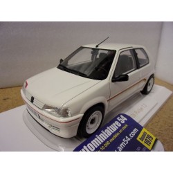 Peugeot 106 Ph 1 Rallye 1.3 white 1993 184920 Norev