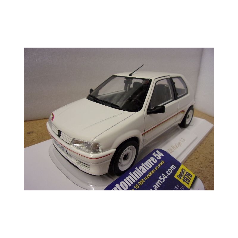 Peugeot 106 Ph 1 Rallye 1.3 white 1993 184920 Norev