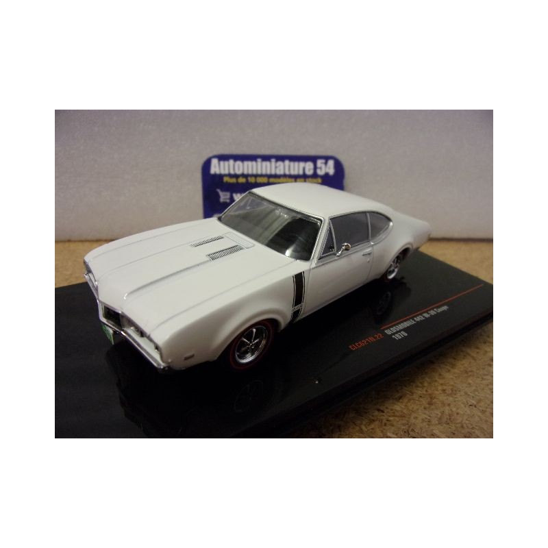 Oldsmobile 442 W30 White 1970 CLC621 Ixo Models