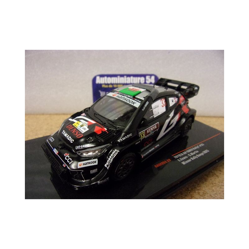 2025 Toyota GR Yaris Rally1 n°33 Evans - Martin 1st Winner Kenya RAM994 Ixo Model