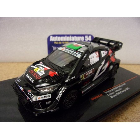 2025 Toyota GR Yaris Rally1 n°33 Evans - Martin 1st Winner Kenya RAM994 Ixo Model