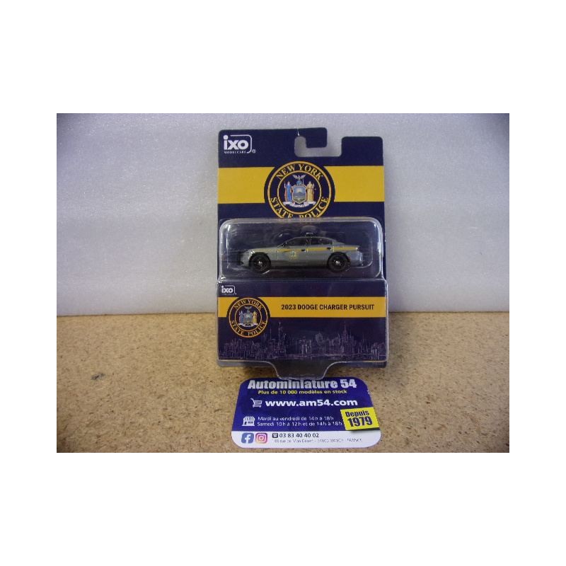 Dodge Charger Pursuit Police New York 2023 IA64025 Ixo Models 1-64ième
