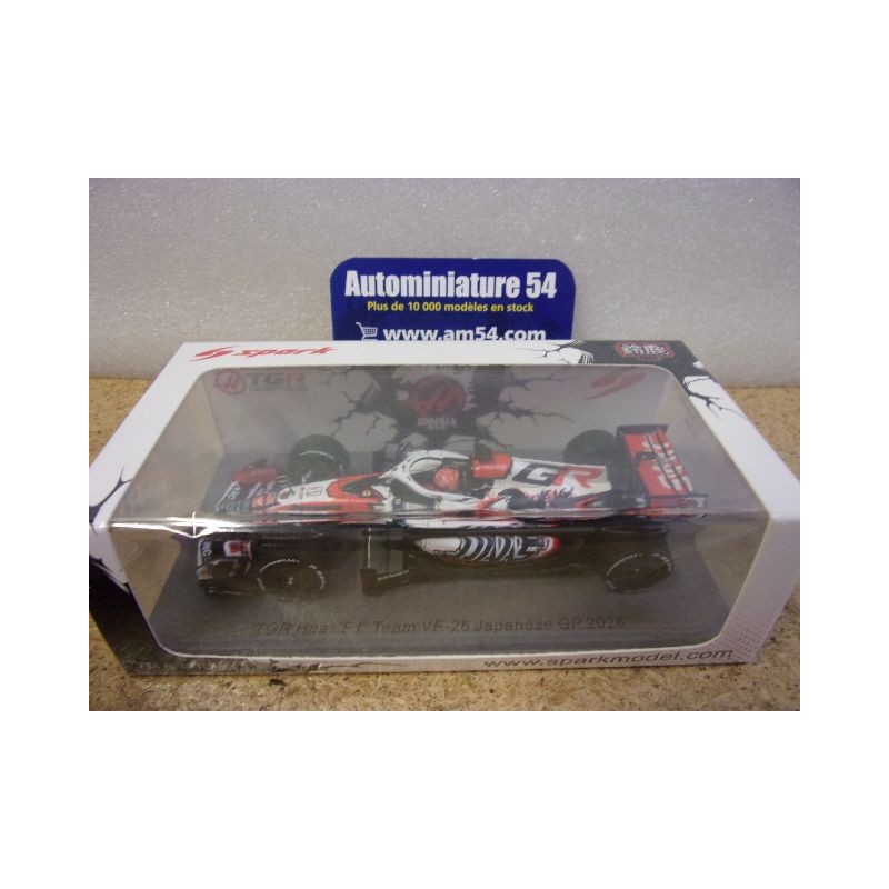 2026 MoneyGram Haas VF26 n°31 Esteban Ocon Japanese GP S9386 Spark Models