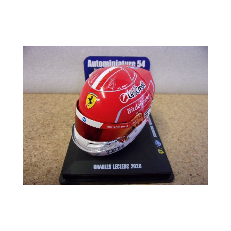 2026 Casque Charles Leclerc Ferrari 1/5 LSHEL030 Spark Model