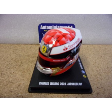 2024 Casque Charles Leclerc Ferrari Japanese GP Tribute to Jules Bianchi 1/5 LSHEL025 Spark Model