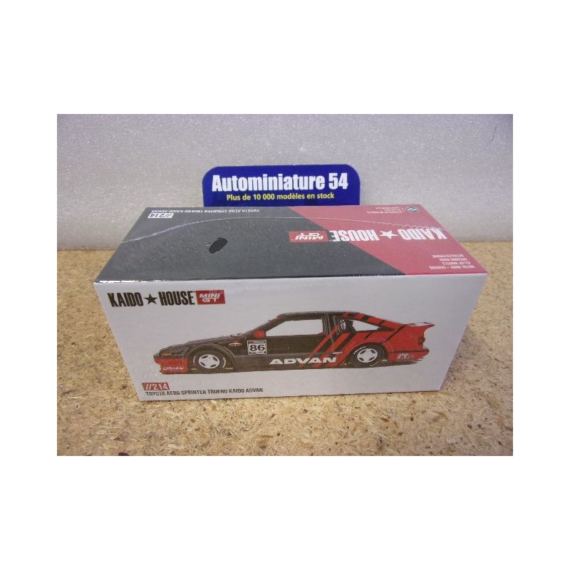 Toyota AE86 Sprinter Trueno Kaido Advan KHMG214 True Scale Miniatures MinGT