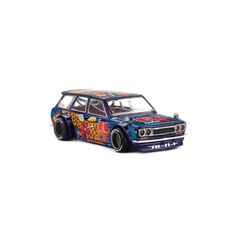 Datsun Kaido House 510 Wagon KOI V1 KHMG248 True Scale Miniatures MinGT