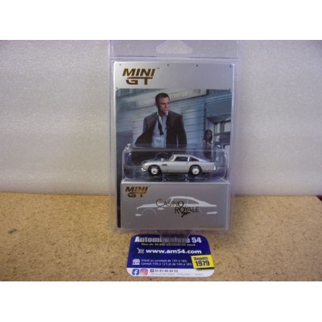 Aston Martin DB5 Casino Royale James Bond English Version MGT00909-007E Mini GT