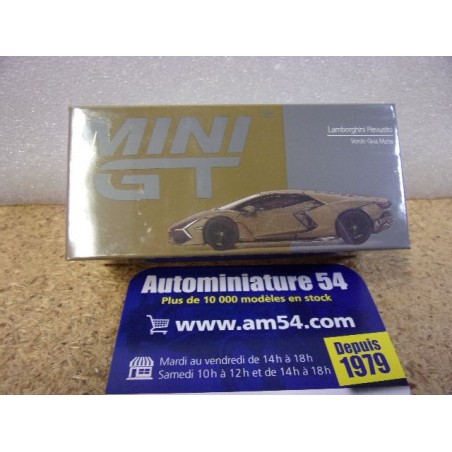 Lamborghini Revuelto Verde Gea Matte MGT01136 Mini GT